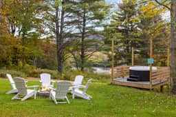 Maple Sugar Shack | Hot Tub, Sauna, River & Views