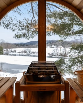 Treehouse Barrell Sauna