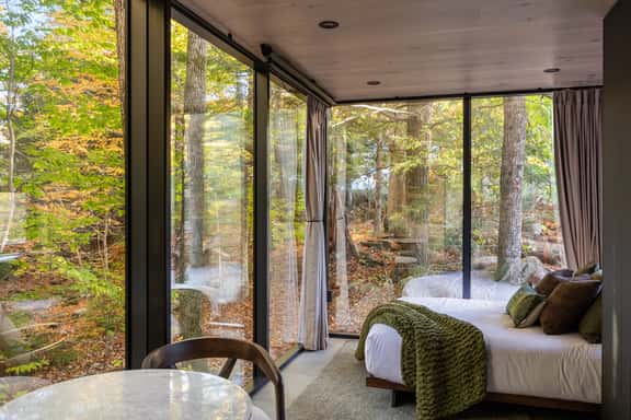 The Evergreen | Mirror Cabin + Spa at Smuggs Notch - Image 1