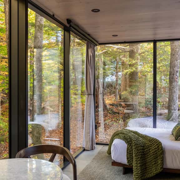 The Evergreen | Mirror Cabin + Spa at Smuggs Notch - Image 1